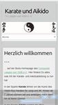 Mobile Screenshot of karate-langen.de